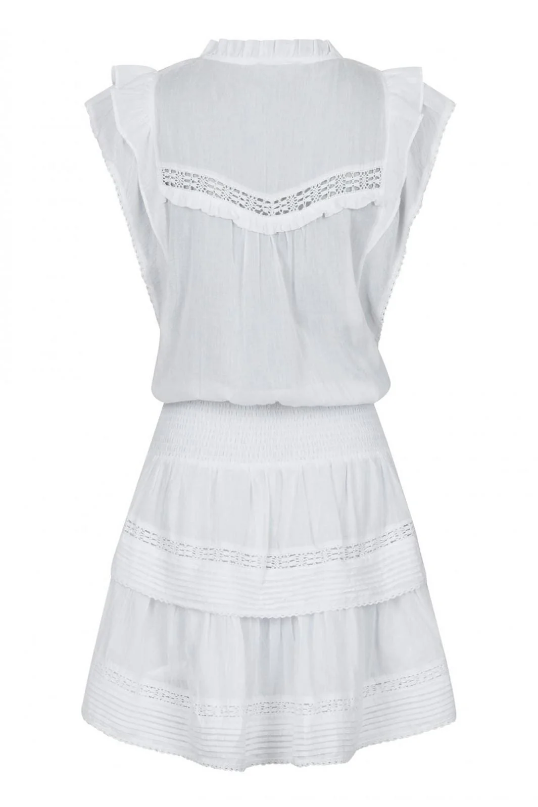 Neo Noir Jarmy S Voile Dress white