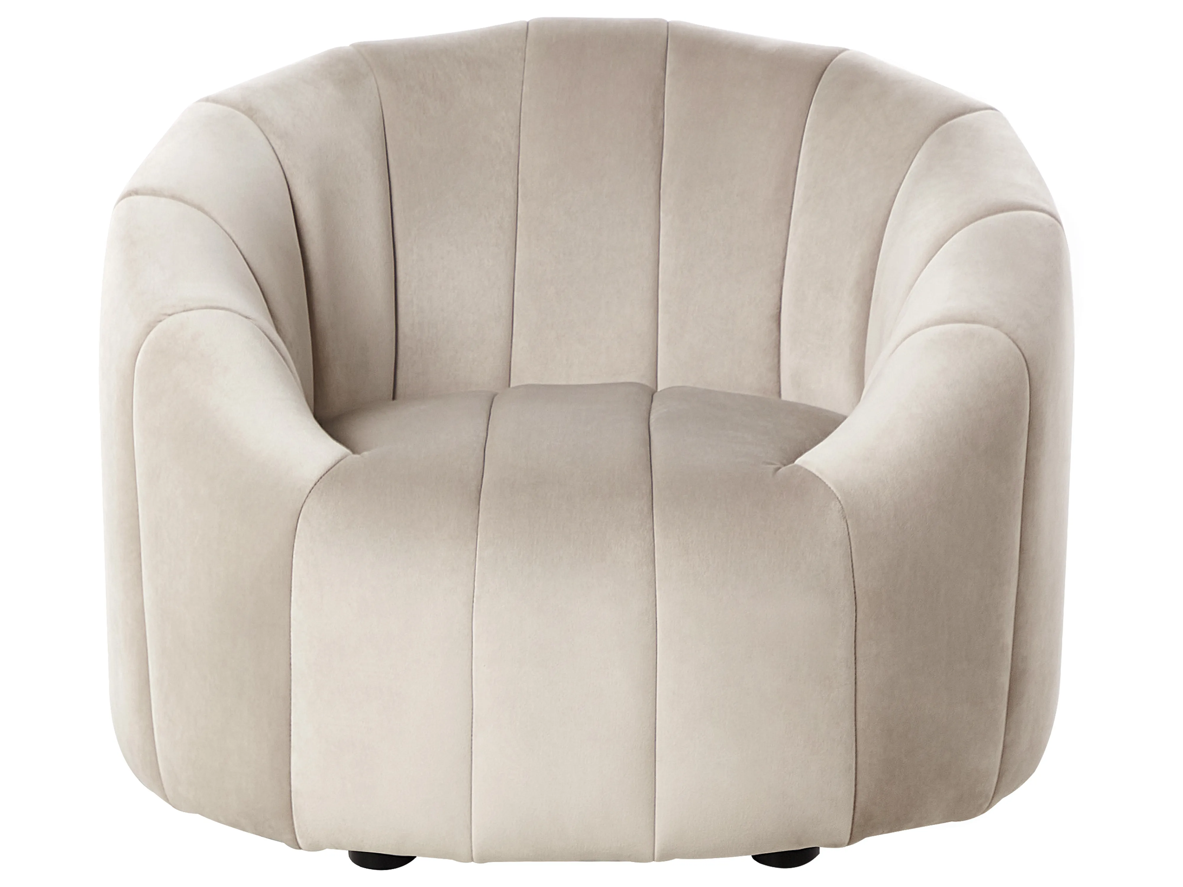 Bankenset 6-zits MALUNG Fluweel Beige