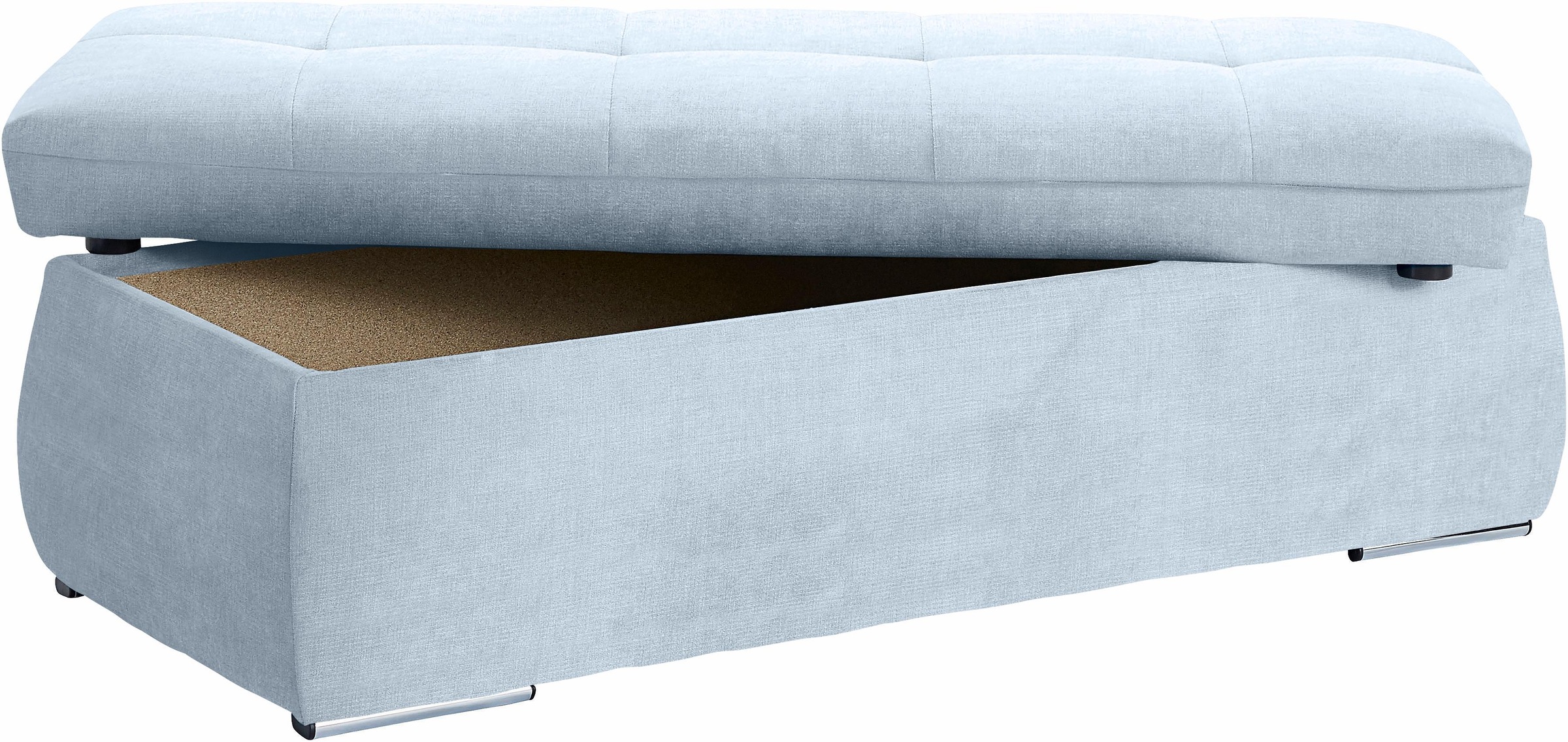 DOMO collection Hocker »NMoric« mit Stauraumfach, auch in Cord