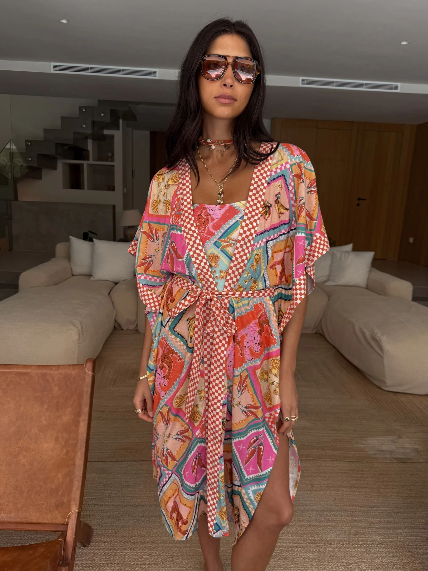 Never Fully Dressed kimono van katoenmix