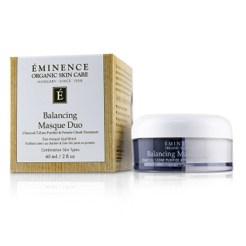 Eminence Eminence Balancing Masque Duo: Charcoal T-Zone Purifier & Pomelo Cheek Treatment - For Combination Skin Types 60ml/2oz