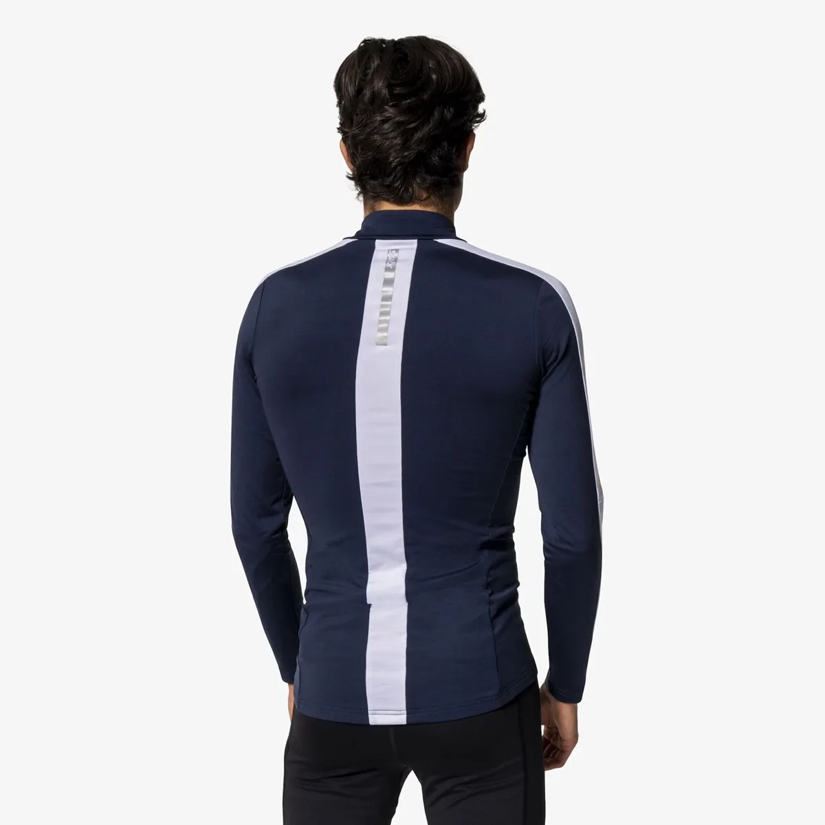 Swix Roadline Nts Half Zip Baselayer Top M Dark Navy/Bright White