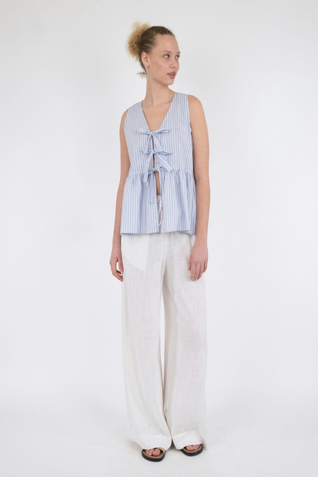 Neo Noir Manja Stripe Top