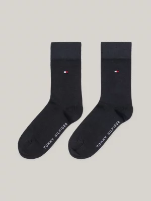 Pacote com 2 pares de meias clássicas infantis