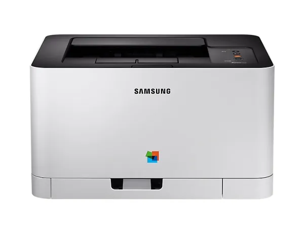 Samsung Xpress SL-C430, Laser, Farve, 2400 x 600 dpi, A4, 18 sider pr. minut, Sort, Hvid