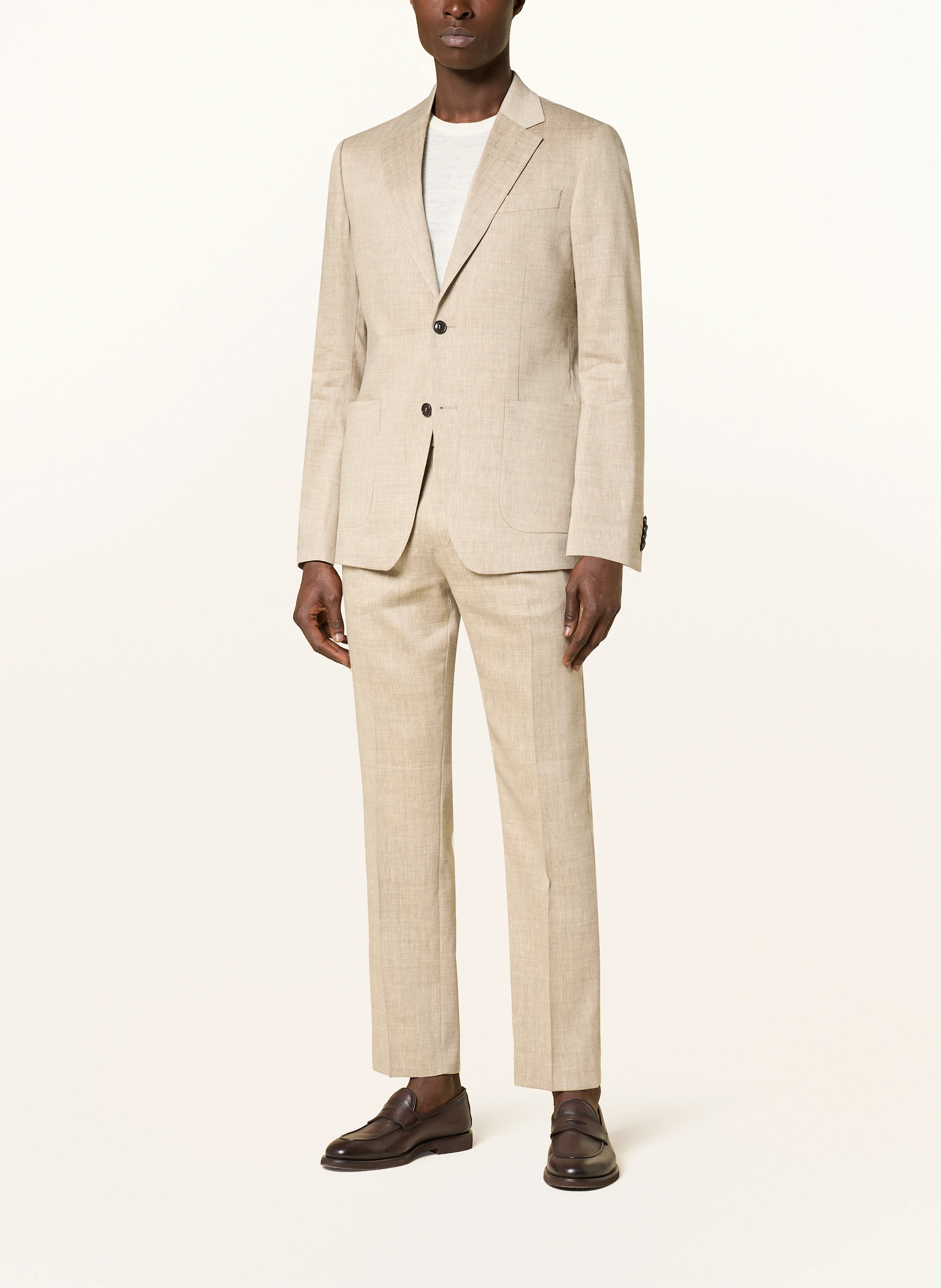 TIGER OF SWEDEN Anzugsakko JUSTIN P Regular Fit mit Leinen