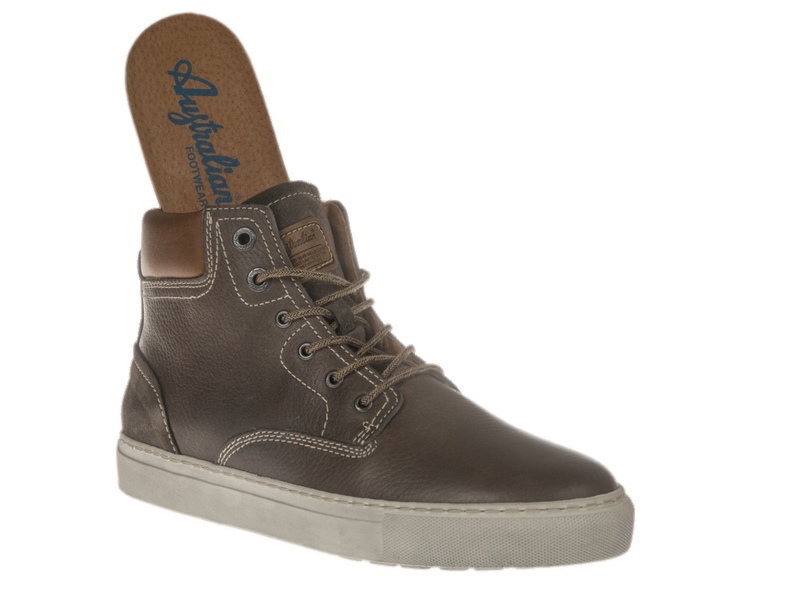 Australian Footwear Salvatore Leather Grijs
