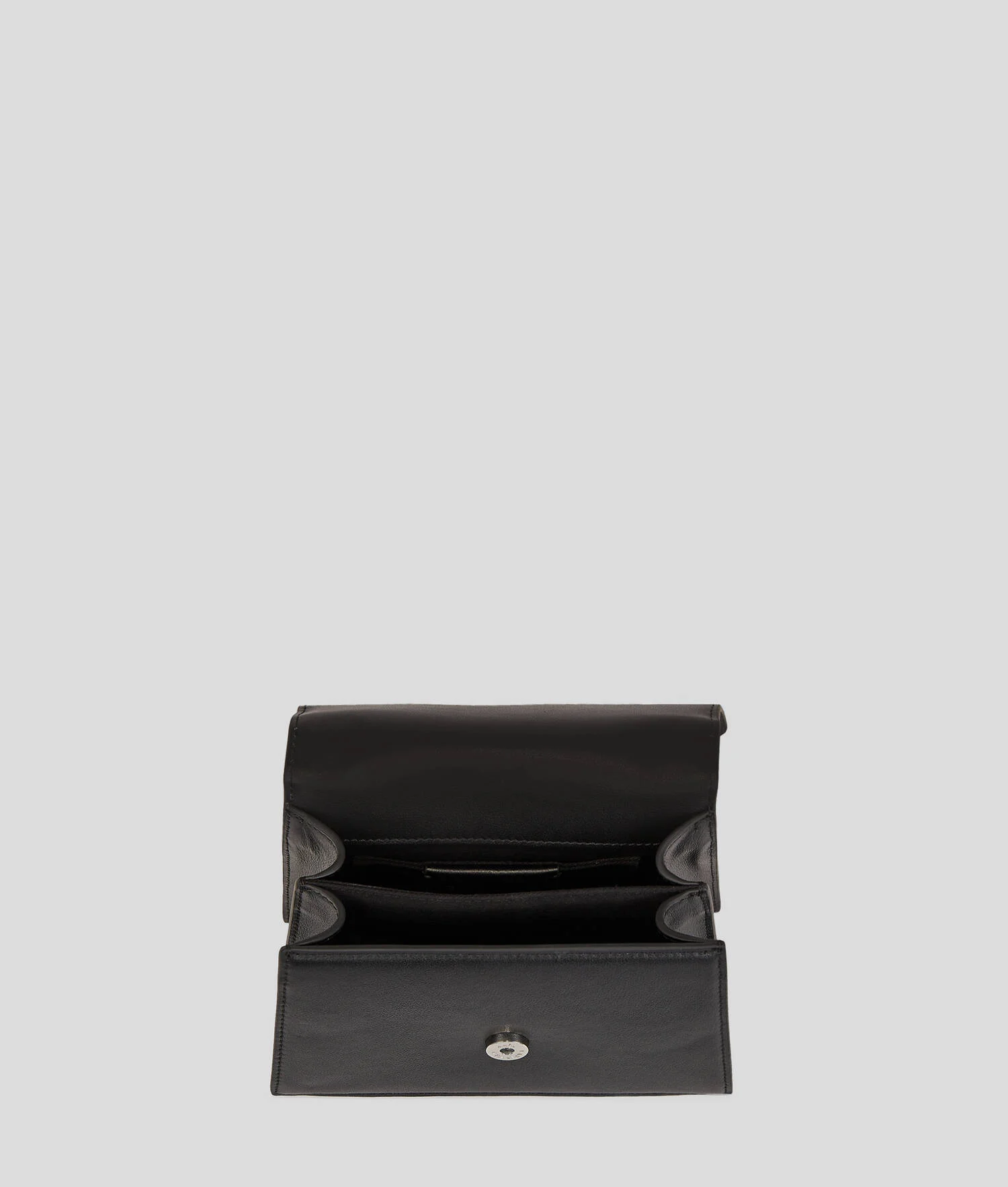 PETIT SAC BANDOULIÈRE K/SIGNATURE - Noir/Nickel