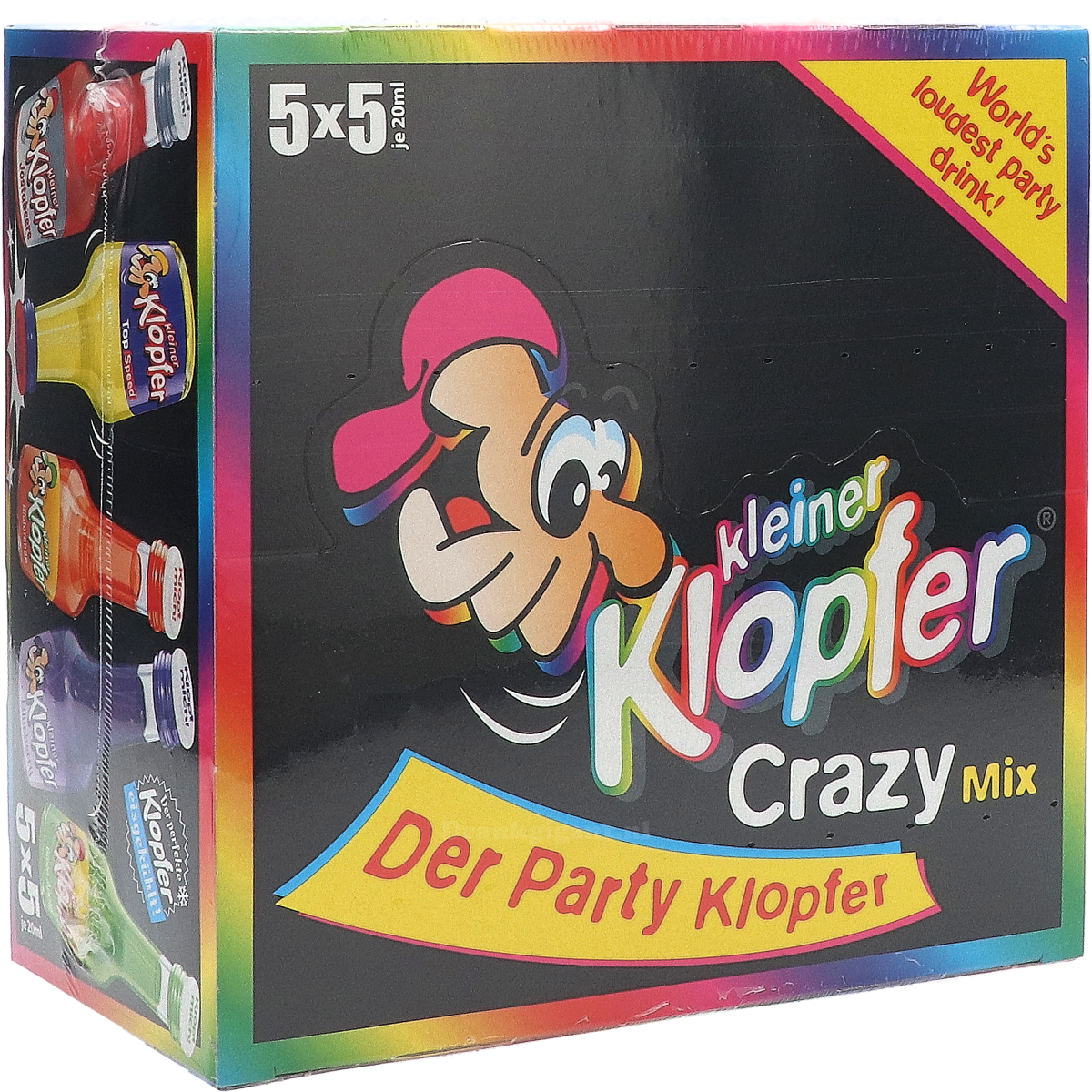 Kleiner Klopfer Crazy Mix Box 25 Stuks 50 cl