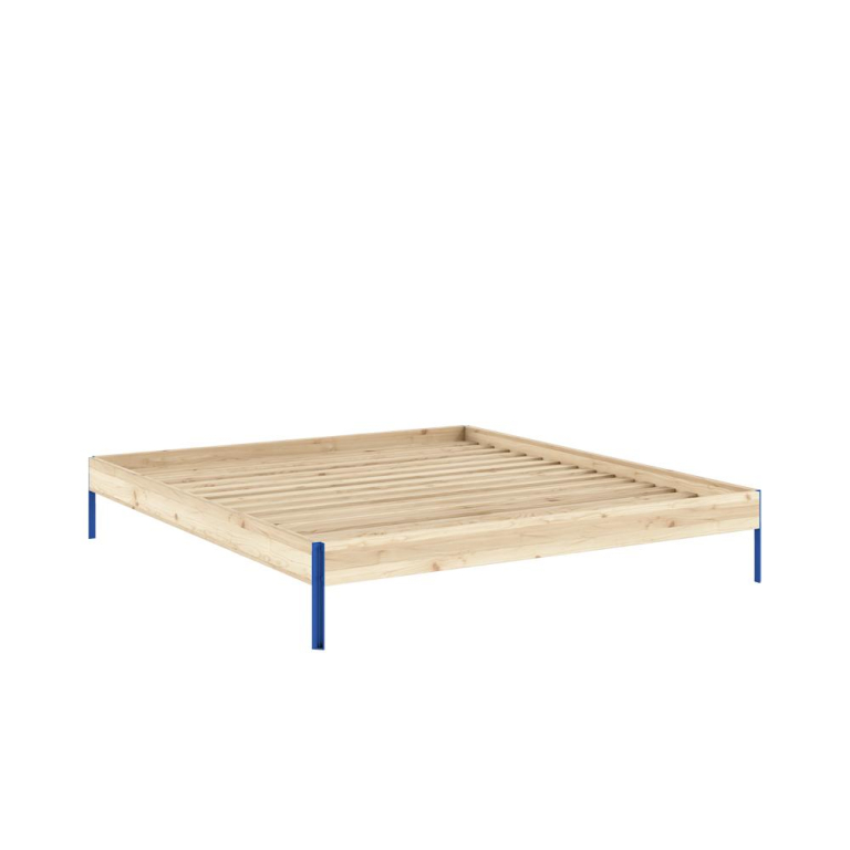 Karup Design Core bed 180x200 Vivid Blue naturel