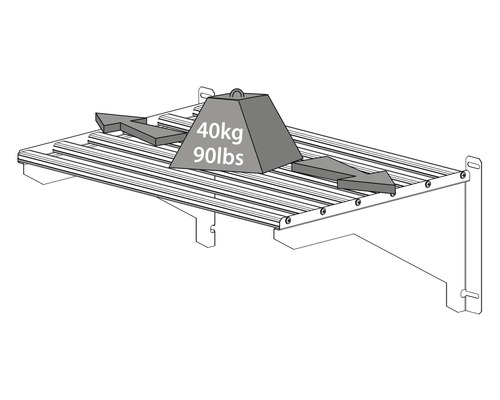 PALRAM werkplankenset voor Canopia kassen 58 x 42 x 20 cm