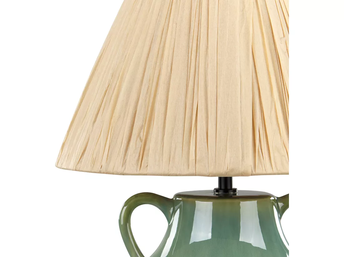 Lampe à poser LIMONES Céramique Vert