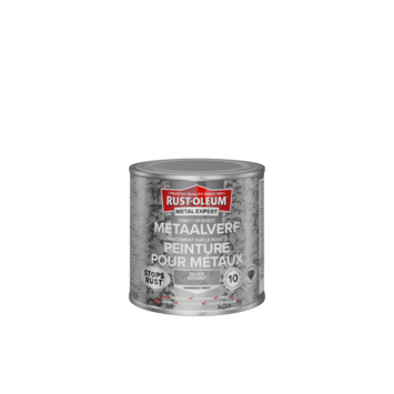Rust-Oleum hamerslag zilver 250 ml