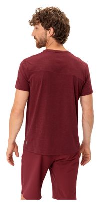 T-Shirt Technique Vaude Sveit Rouge