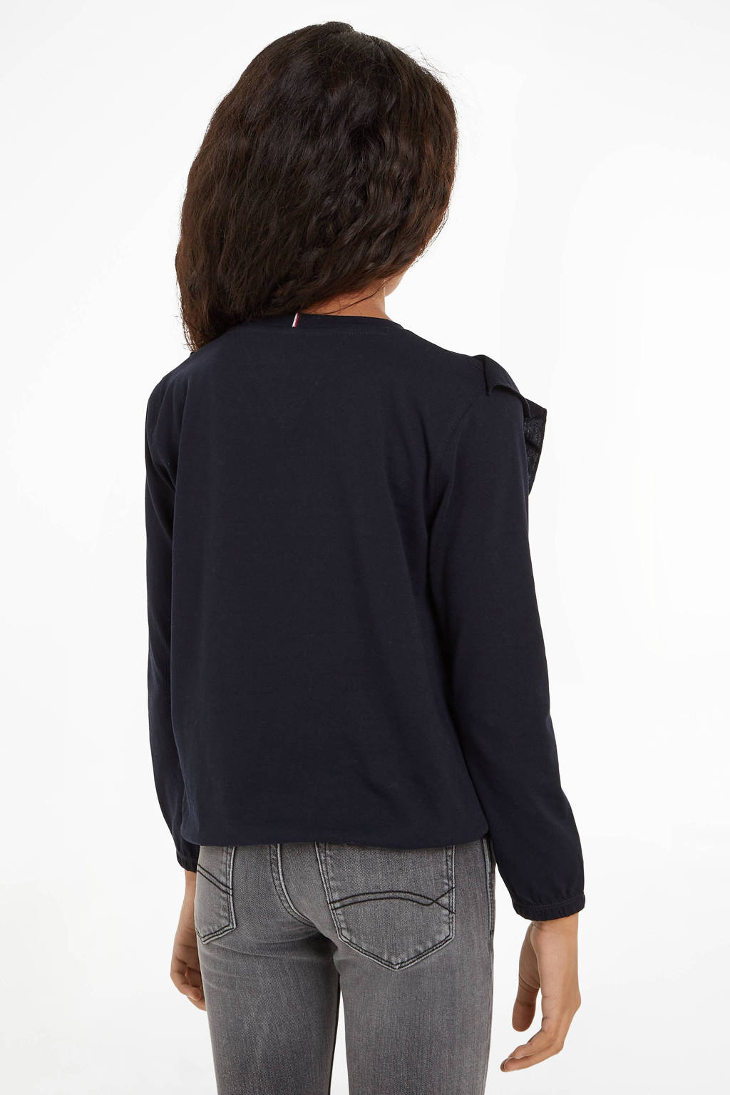 Tommy Hilfiger longsleeve donkerblauw