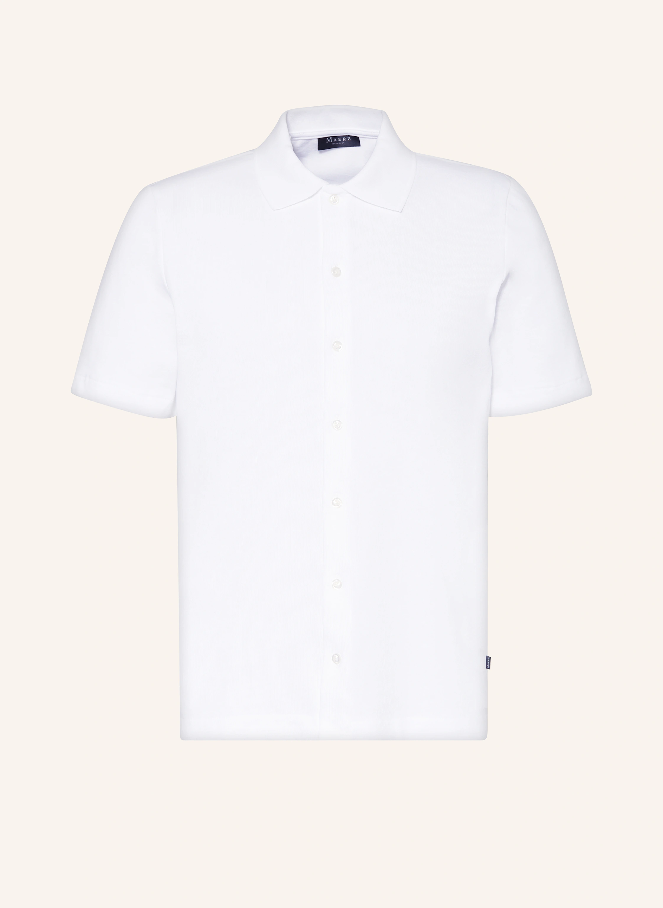 MAERZ MUENCHEN Kurzarm-Hemd Regular Fit aus Jersey