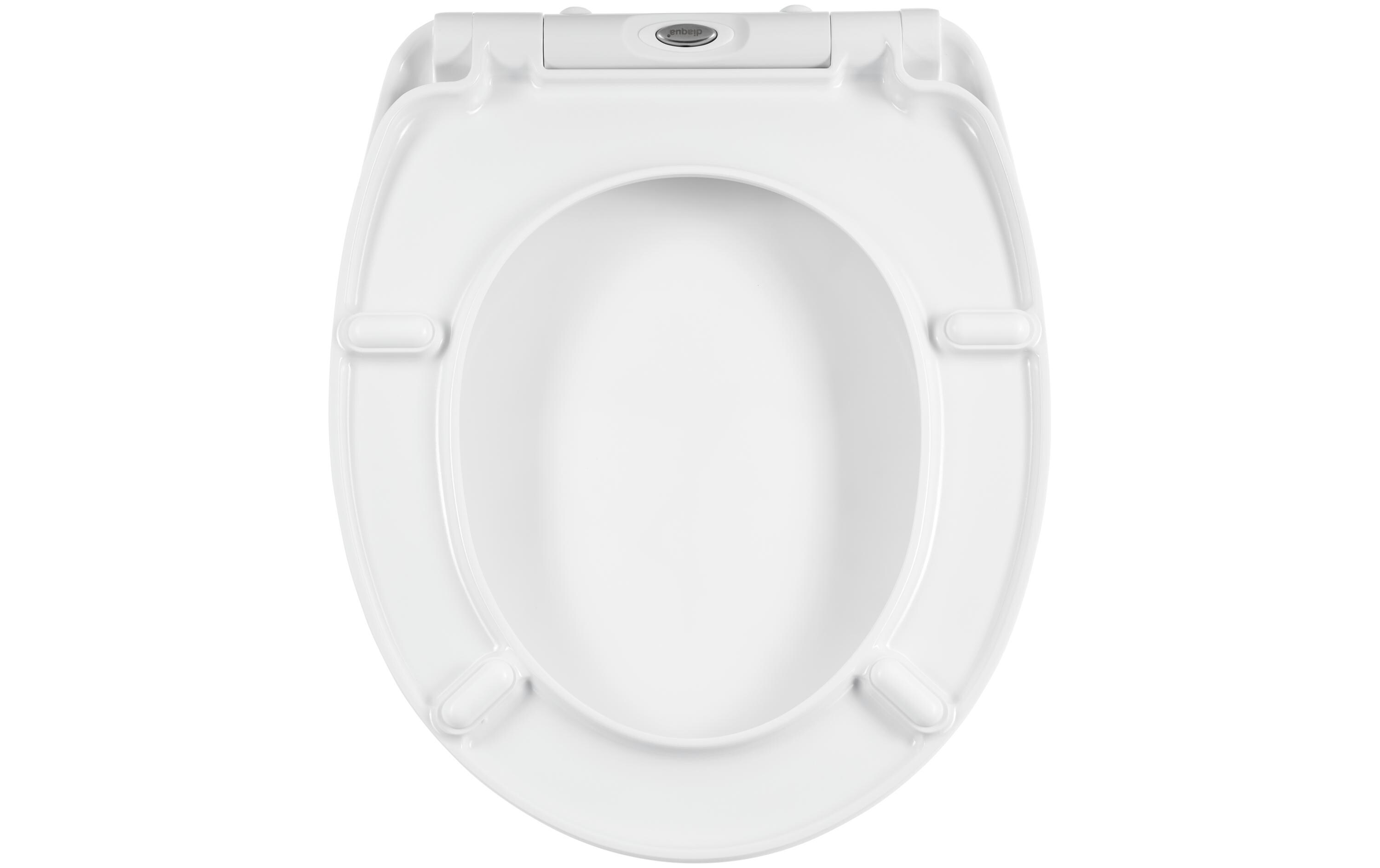 Toilettensitz Flamingo mit Absenkautomatik, Weiss/RosaWC-Sitz