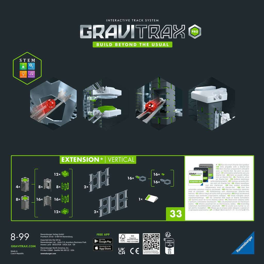 Ravensburger Spiel GraviTrax PRO Extension Vertical