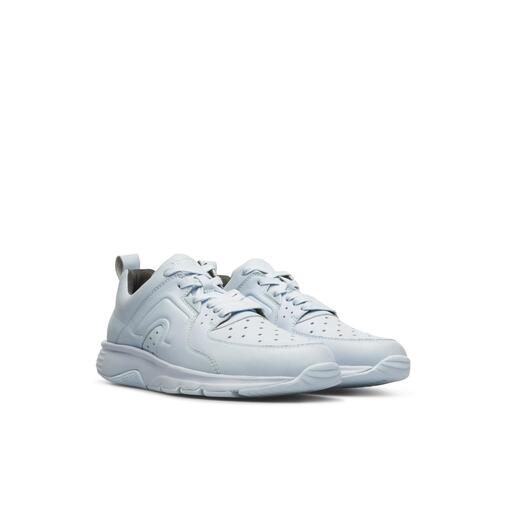 Zapatillas De Piel Camper Con Cordones
