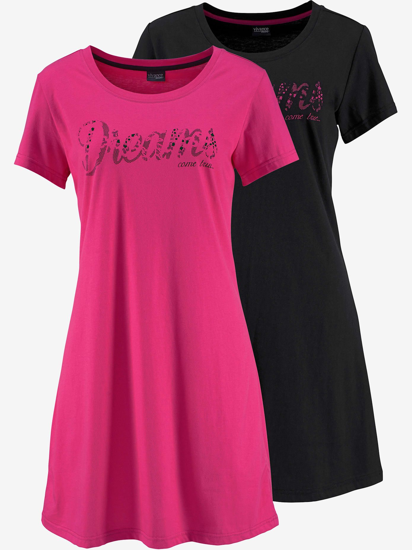 Lot de 2 chemises de nuit