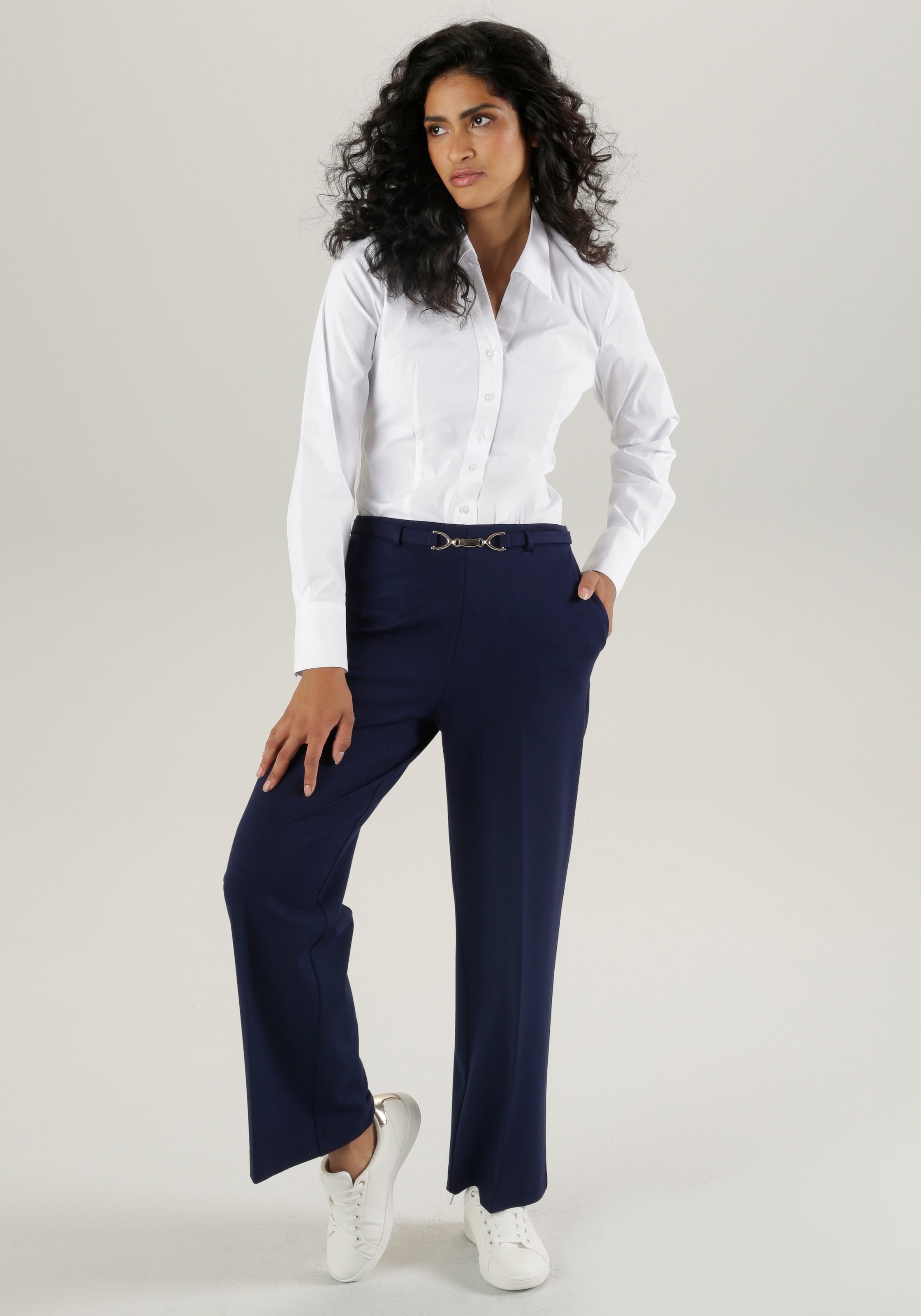 Aniston SELECTED Blusenbody , aus super bequemer Qualität mit Stretch