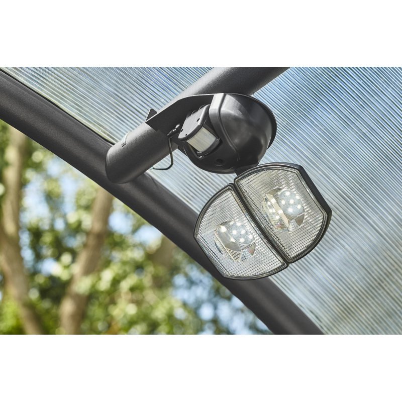 Abris vélos dôme 6 vélos + 2 scooters / motos Modèle initial - Coloris gris anthracite RAL 7021