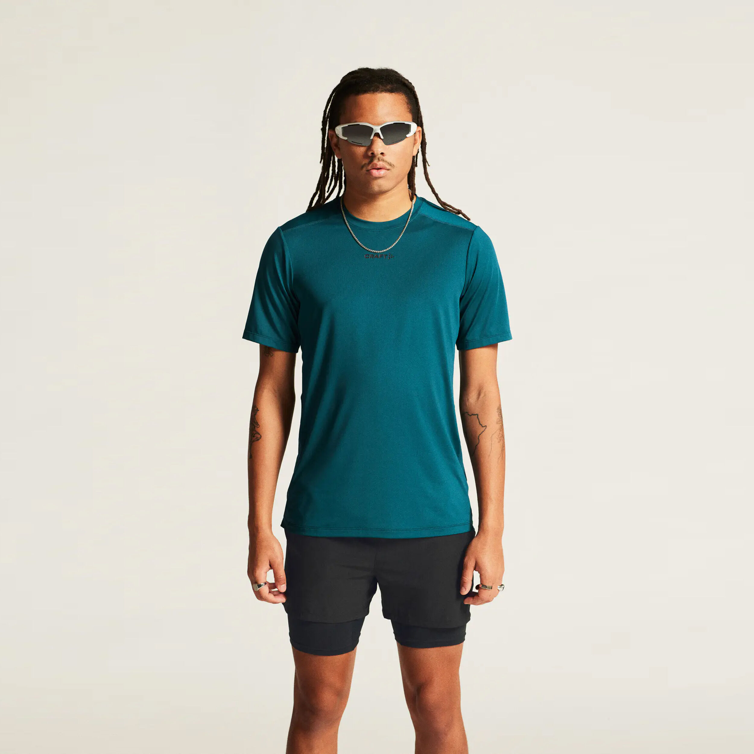 Craft ADV Essence 2 Maillot De Course Hommes - Bleu Petrol