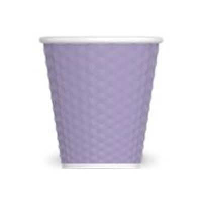 Les Artistes Timeless - Tasse en porcelaine nid d'abeille - 180 ml - violet
