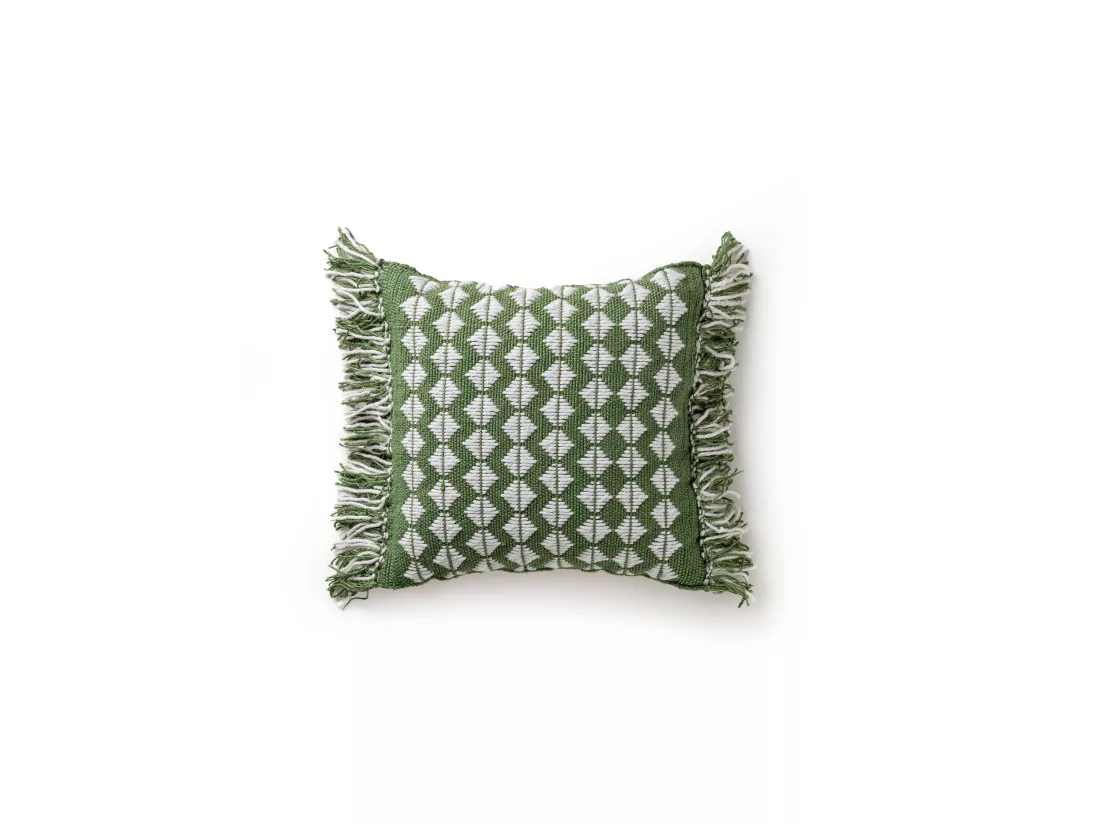 Coussin d'intérieur et d'extérieur Morty Vert 40x40 cm