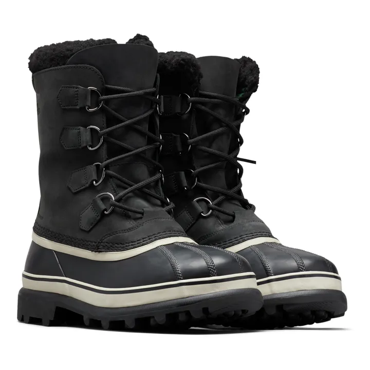 Sorel Bottes Caribou Fourrées | Noir