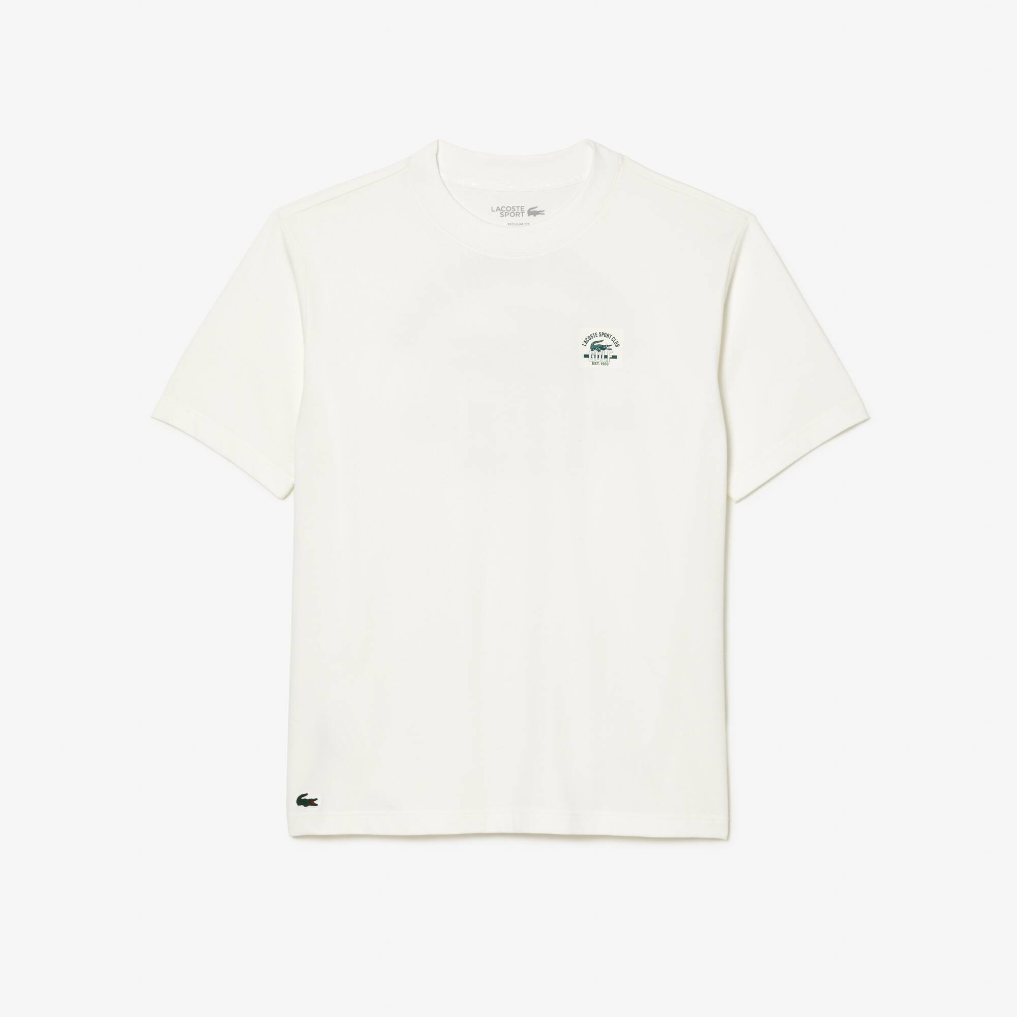 T-shirt Golf relaxed fit en coton T-Shirts - Blanc - Lacoste - Homme