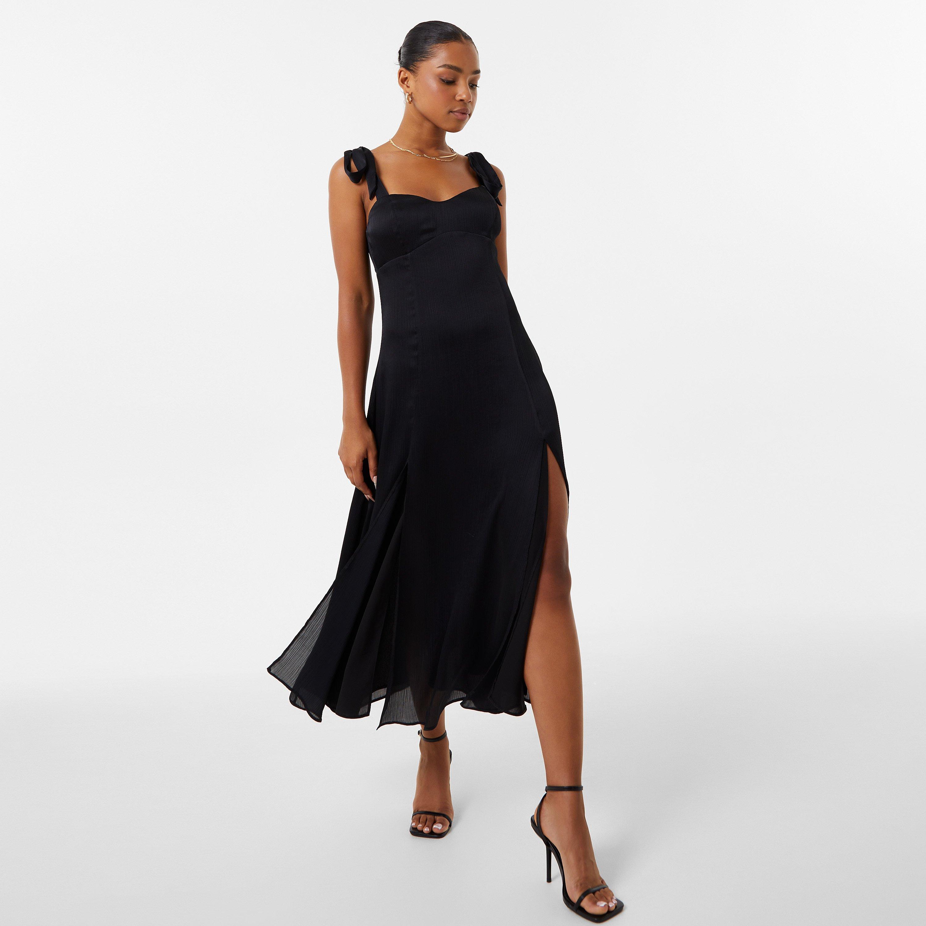Jack Wills JW Shoulder Tie Midi Dress