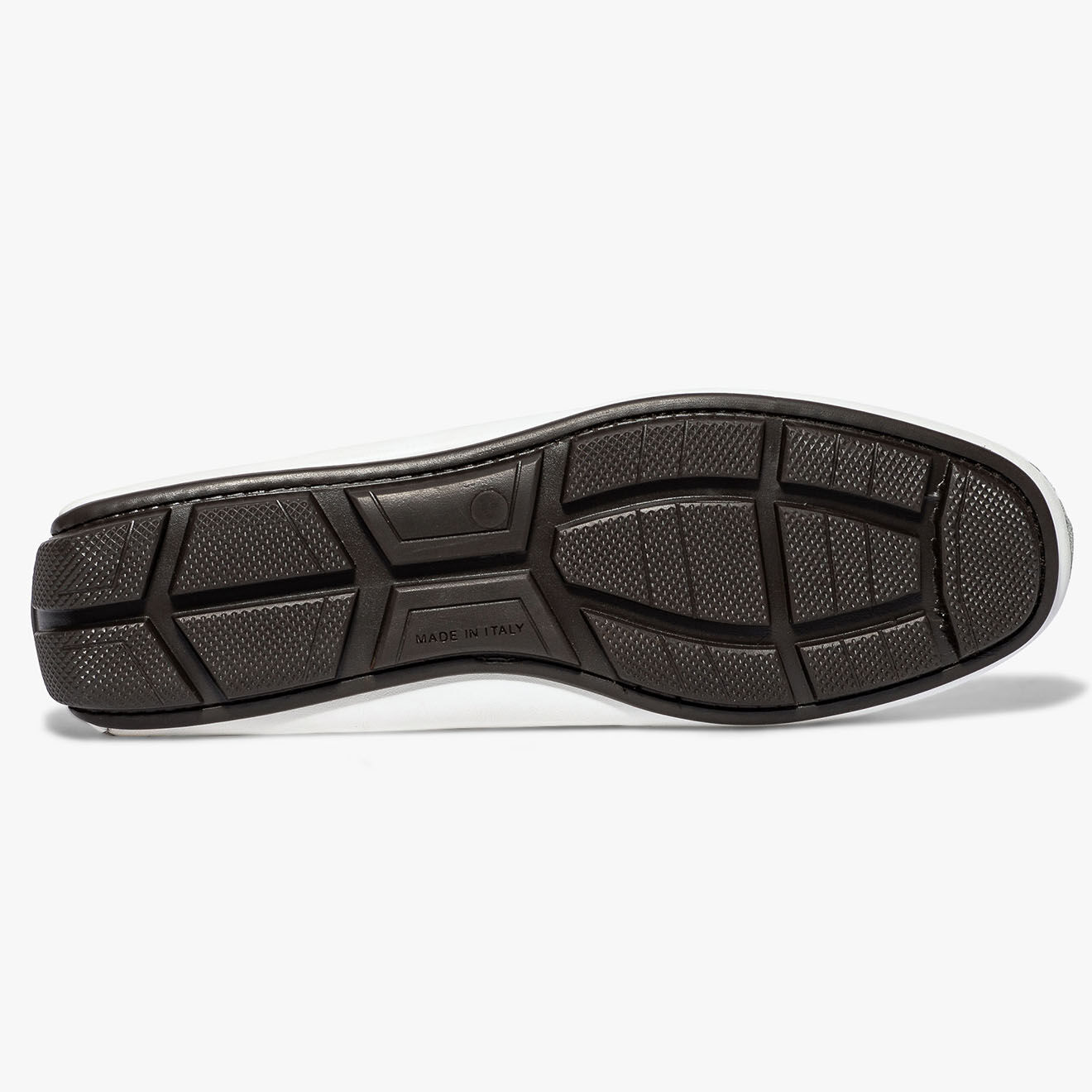 Bocage Mocassins en Cuir Simeon blancs