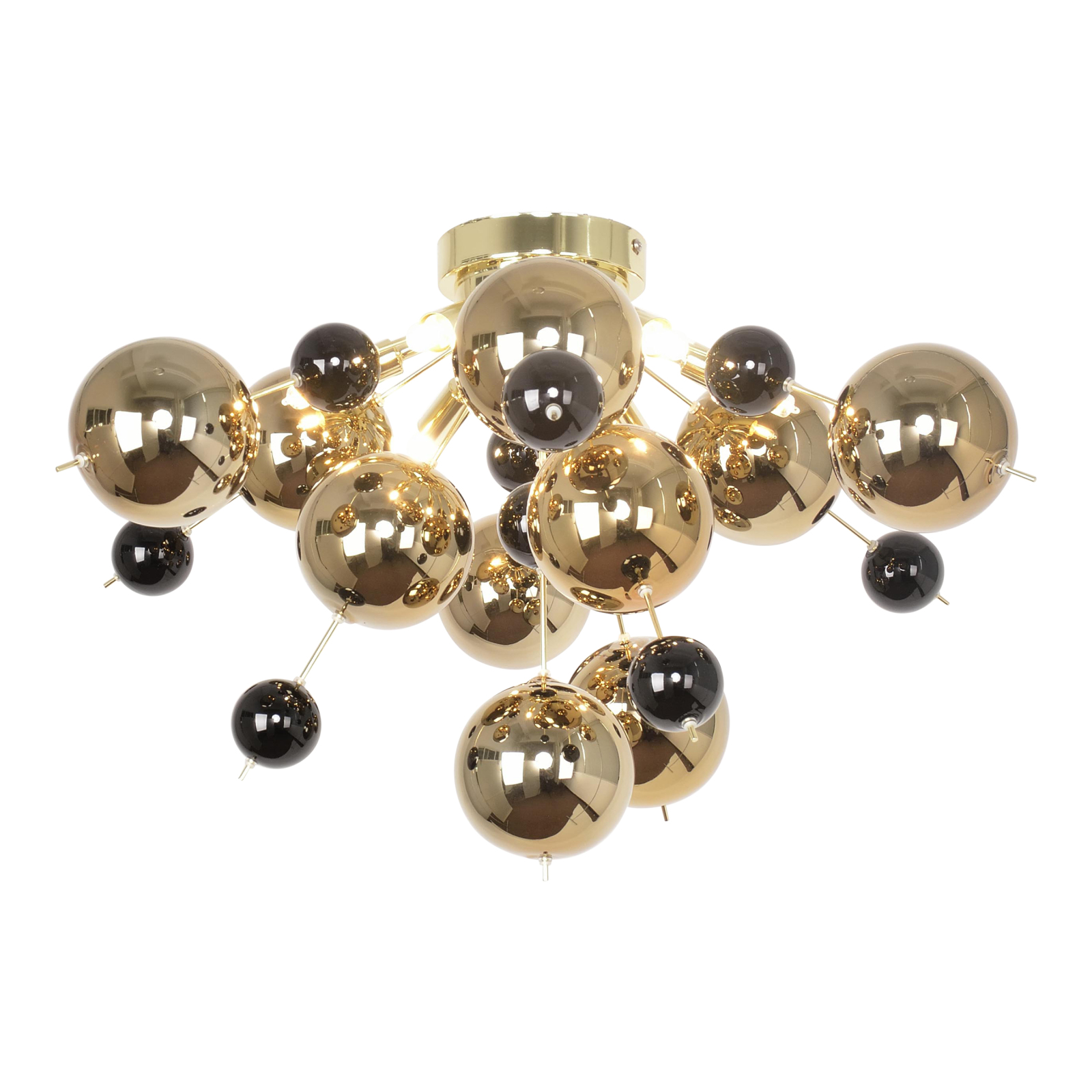Deckenleuchte EXPLOSION - gold - Ø 57 cm