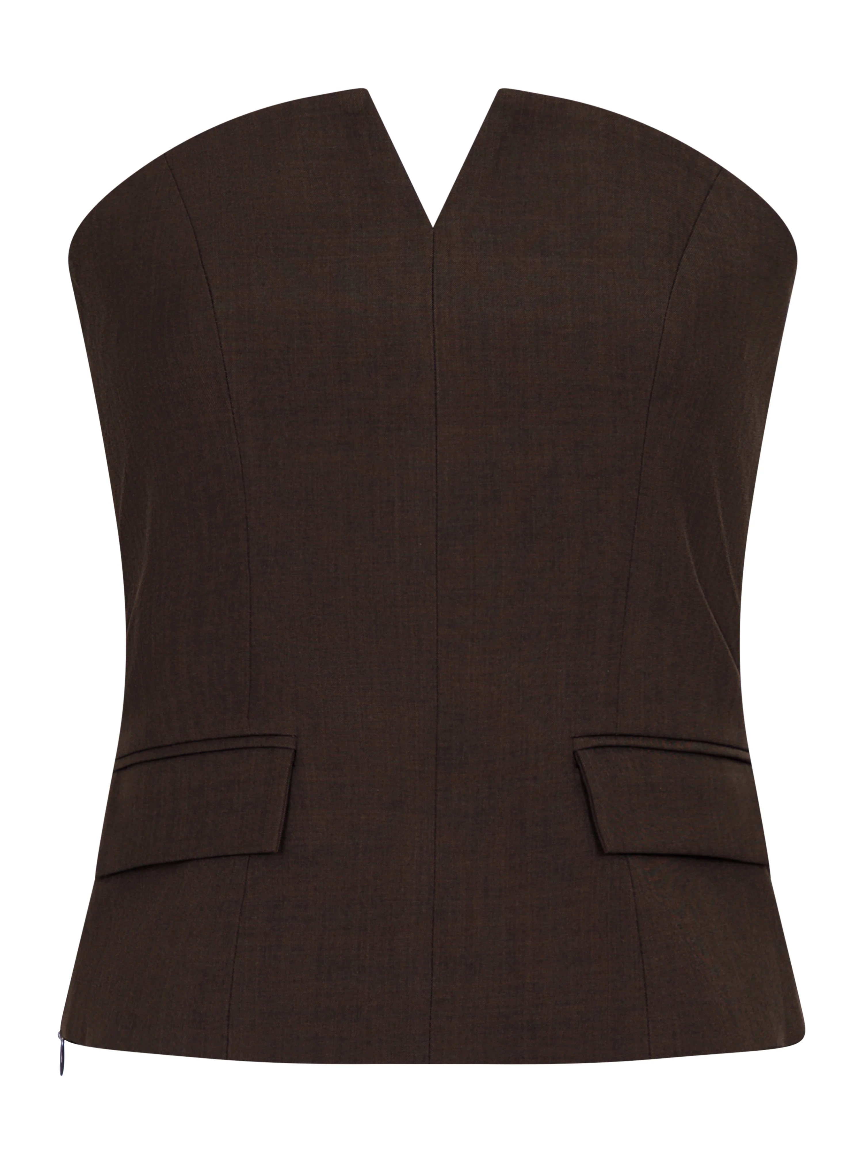 Neo Noir  Yasmine top - Mocca Melange