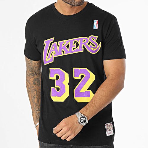 Tee Shirt Team Logo Los Angeles Lakers Noir