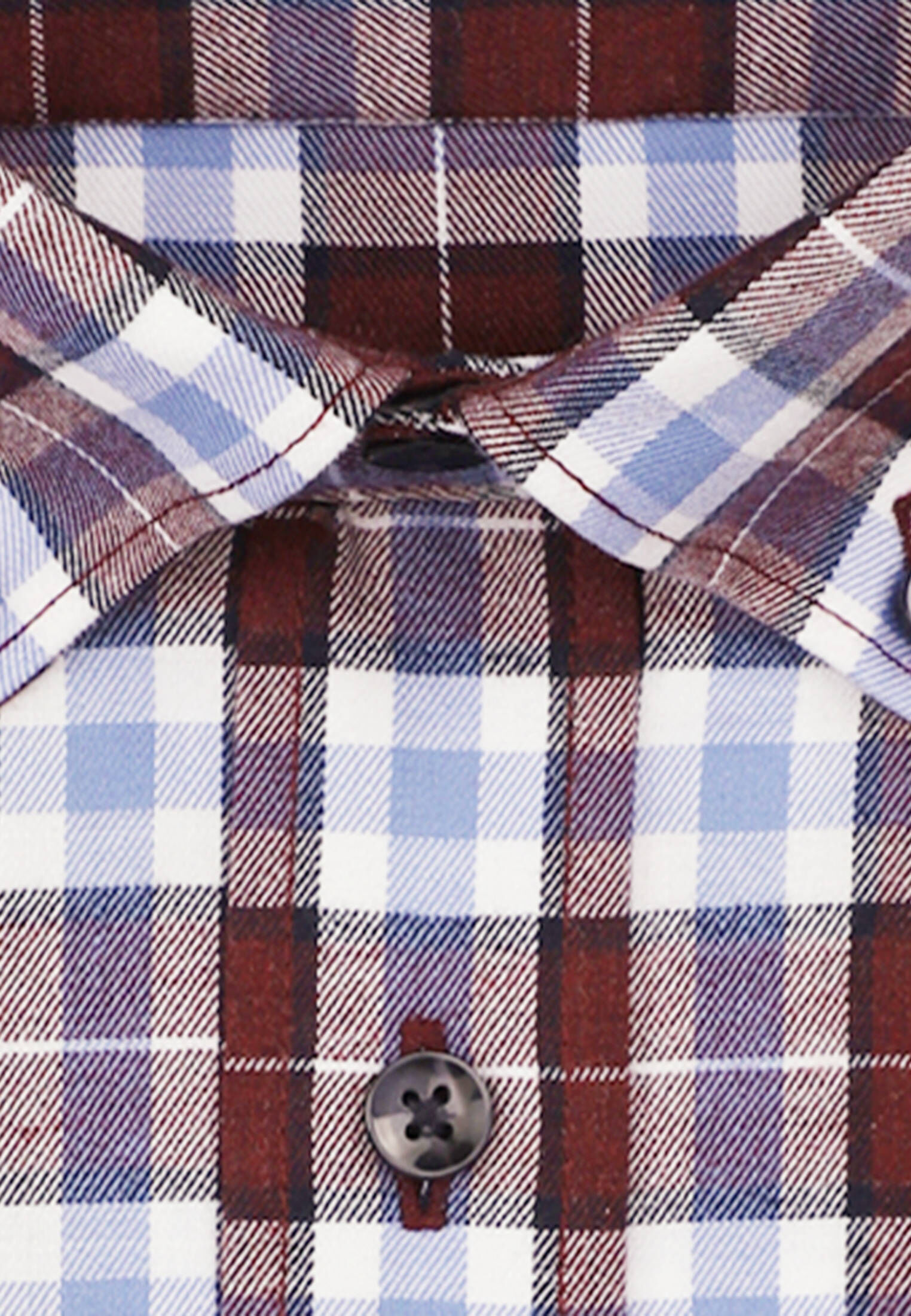Seidensticker| Herren Flanellhemd X-Slim