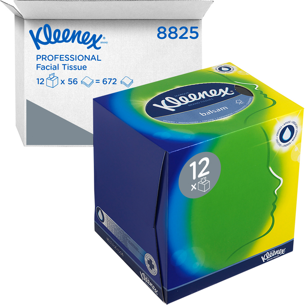 Mouchoirs triple épaisseur Kleenex - Boîte 56 feuilles