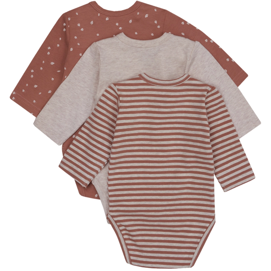 Hust & Claire Langarmbody 3er Pack Base Rose Cloud