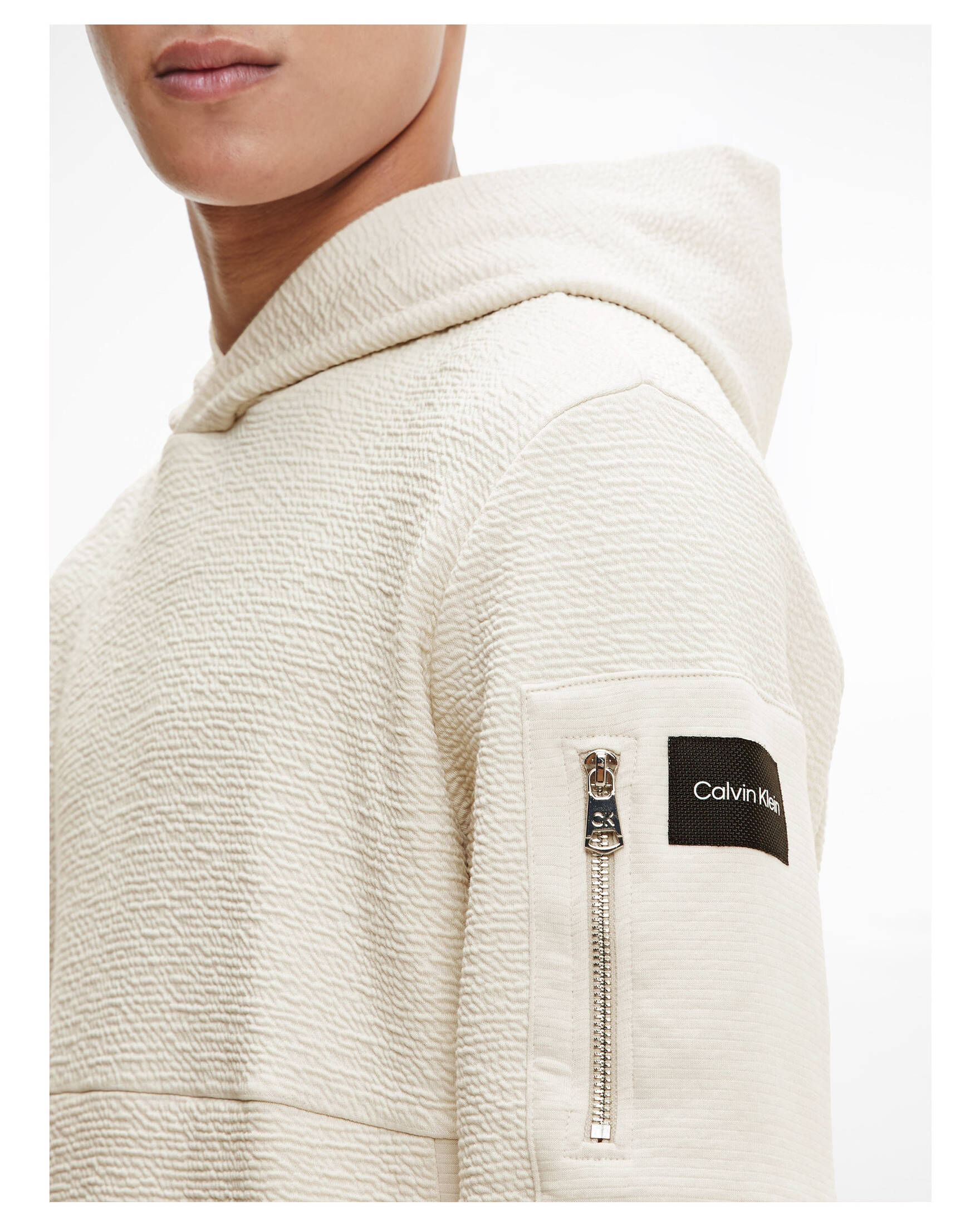 CALVIN KLEIN| Herren Sweatshirt SOFT STRUCTERED HOODIE