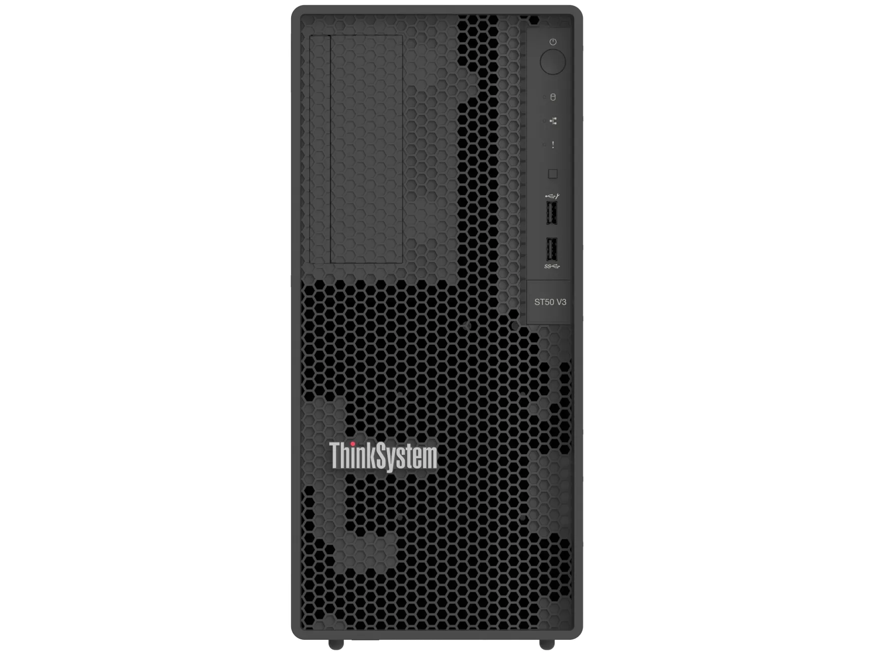 Lenovo ThinkSystem ST50 V3 7DF3 - Server - tower 5U - envejs - 1 x Xeon E-2434 / op til 5 GHz - RAM 16 GB - HDD 2 x 1 TB - Matrox G200 - Gigabit Ethernet - intet OS - skærm: ingen