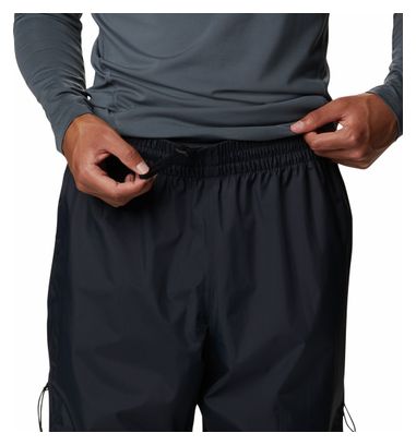 Pantalon Imperméable Columbia Pouring Adventure II Noir