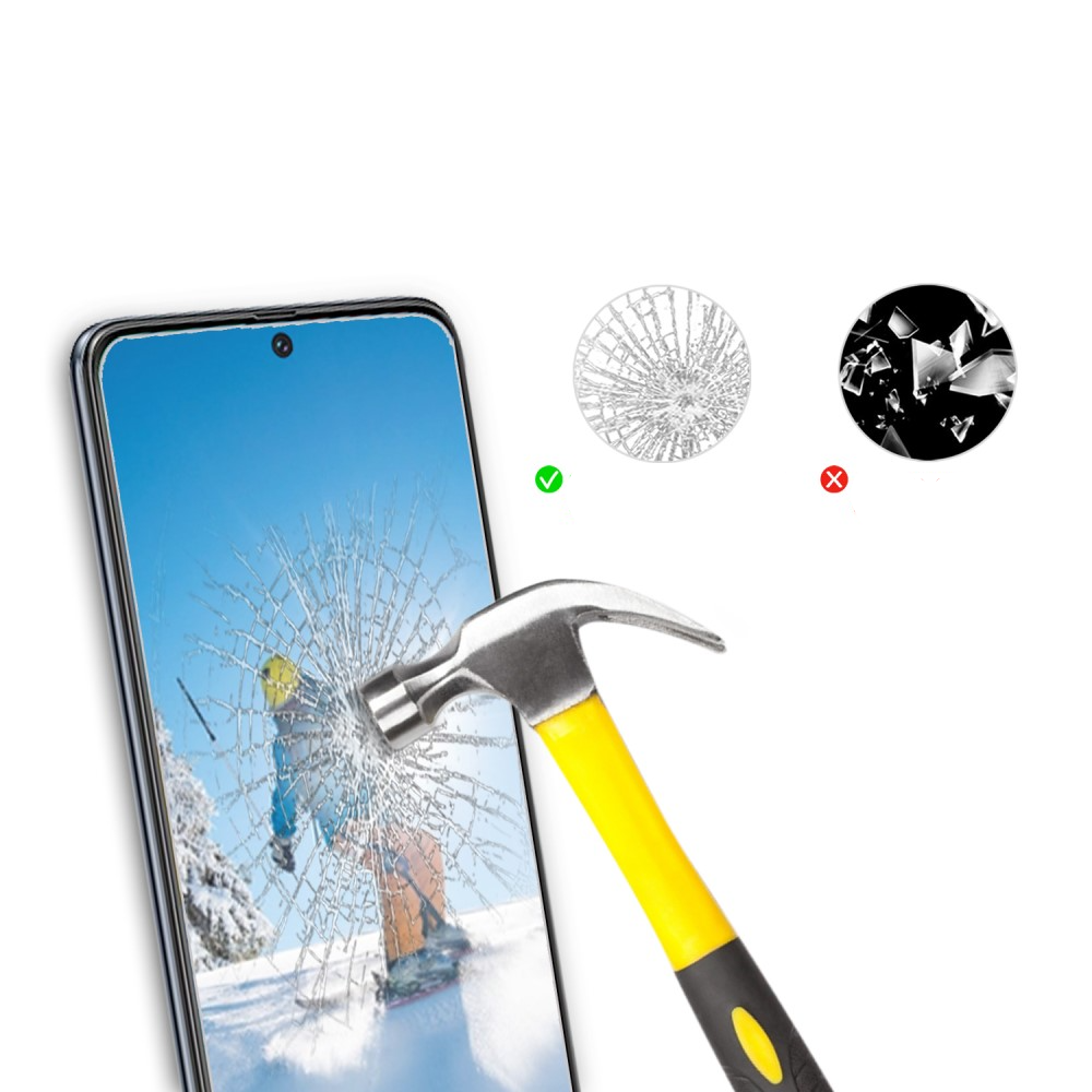 Samsung Galaxy A71 Full-Screen Vollbild Glas Display Schutz