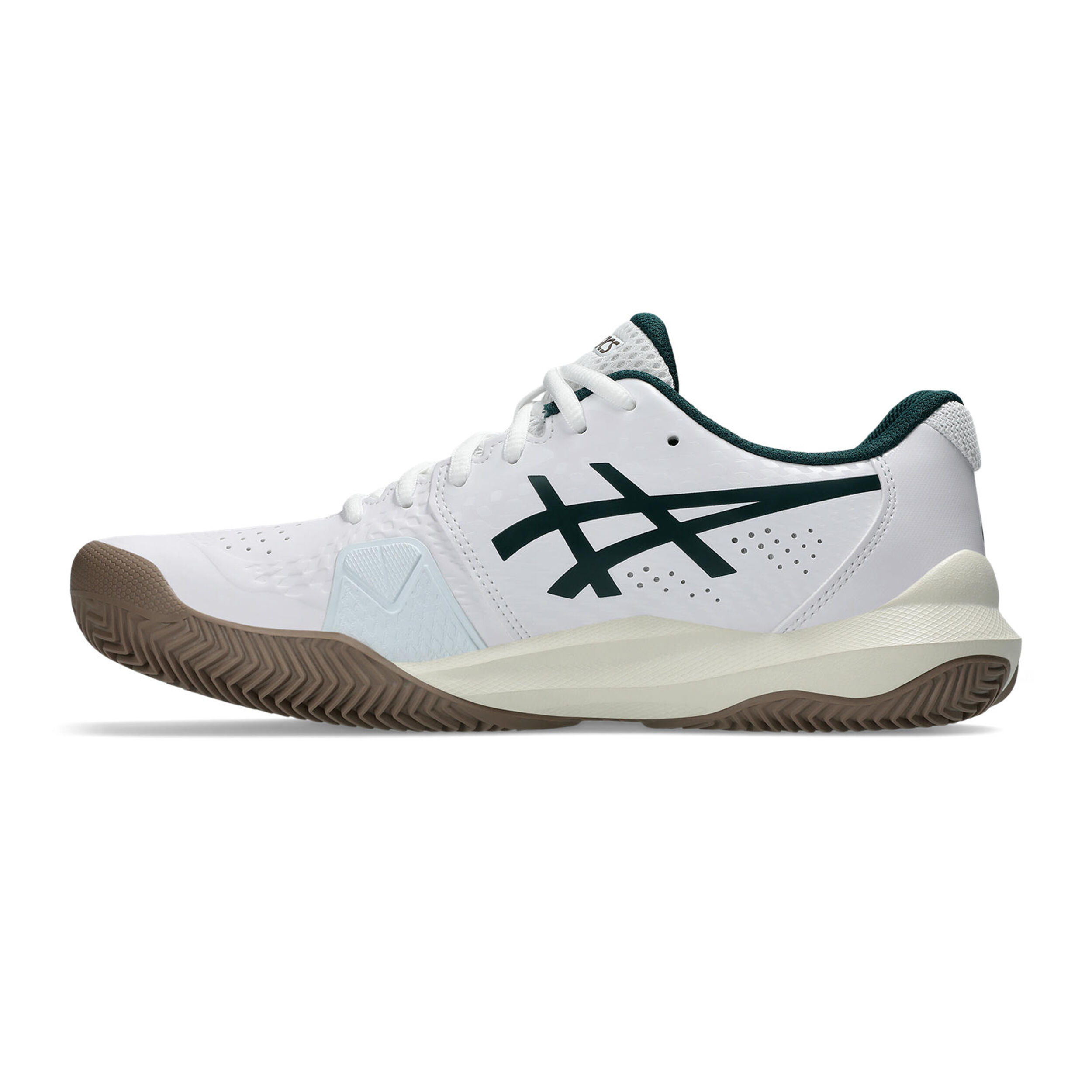 ASICS Gel-Challenger 14 Clay Chaussure Terre Battue Hommes - Blanc , Vert Foncé