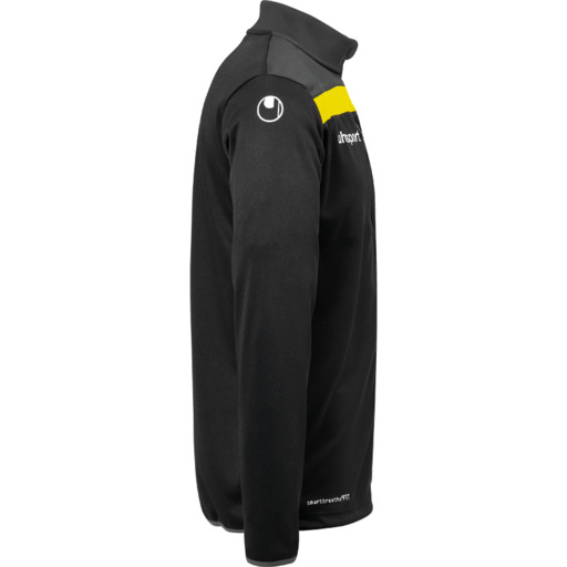 Jaqueta Offense 23 Poly Preta/Antracita/Lima Amar Uhlsport