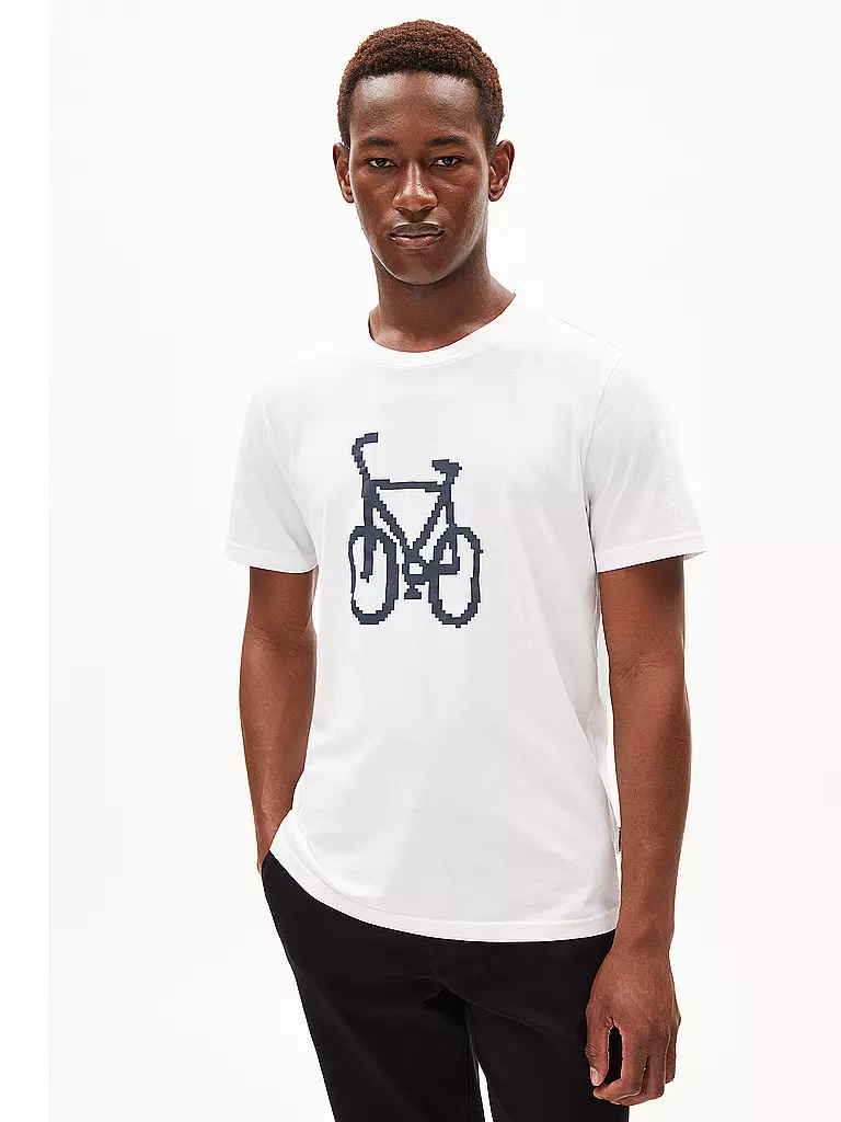 ARMEDANGELS T-Shirt JAAMES FUN weiss