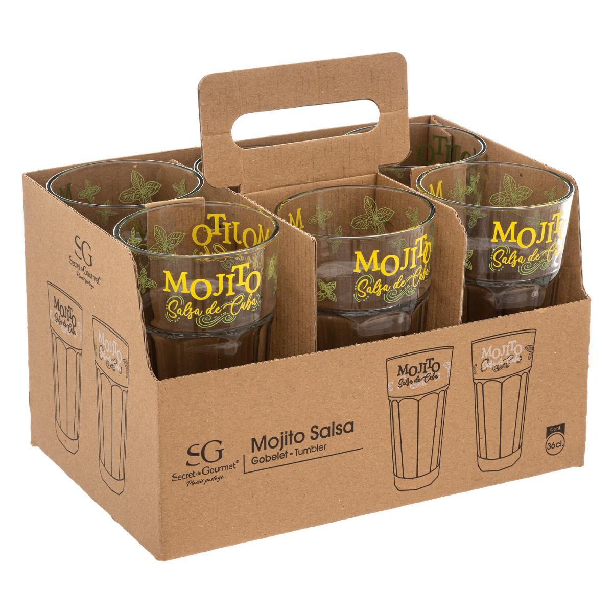 GOBELET HAUT X1 MOJITO SALSA 36CL