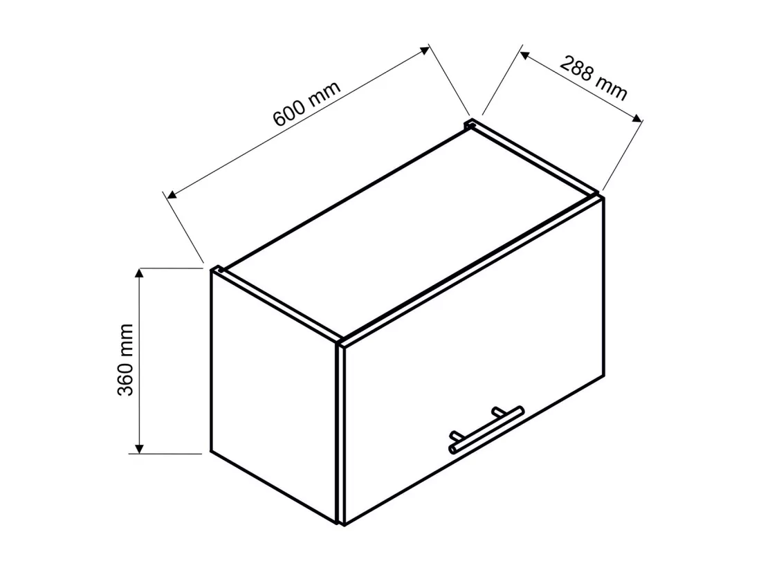Cuisine complète MILA 6 éléments couleur chêne Artisan avec plan de travail inclus -Longueur 180 cm