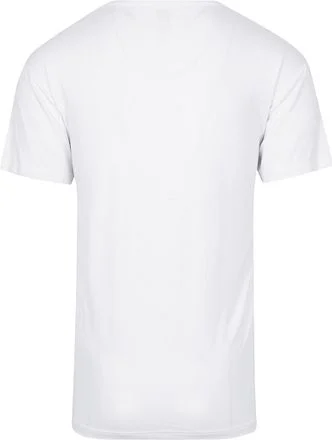 Alan Red Bamboo T-shirt V-Hals Wit 6663/SP/01 Baltim T-shirt White kopen