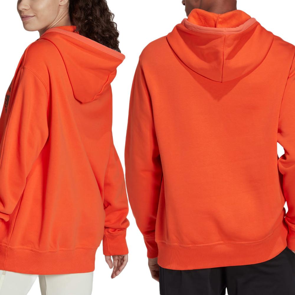 Adidas Sweat à capuche Orange Mixte Adidas Q4 BL HD